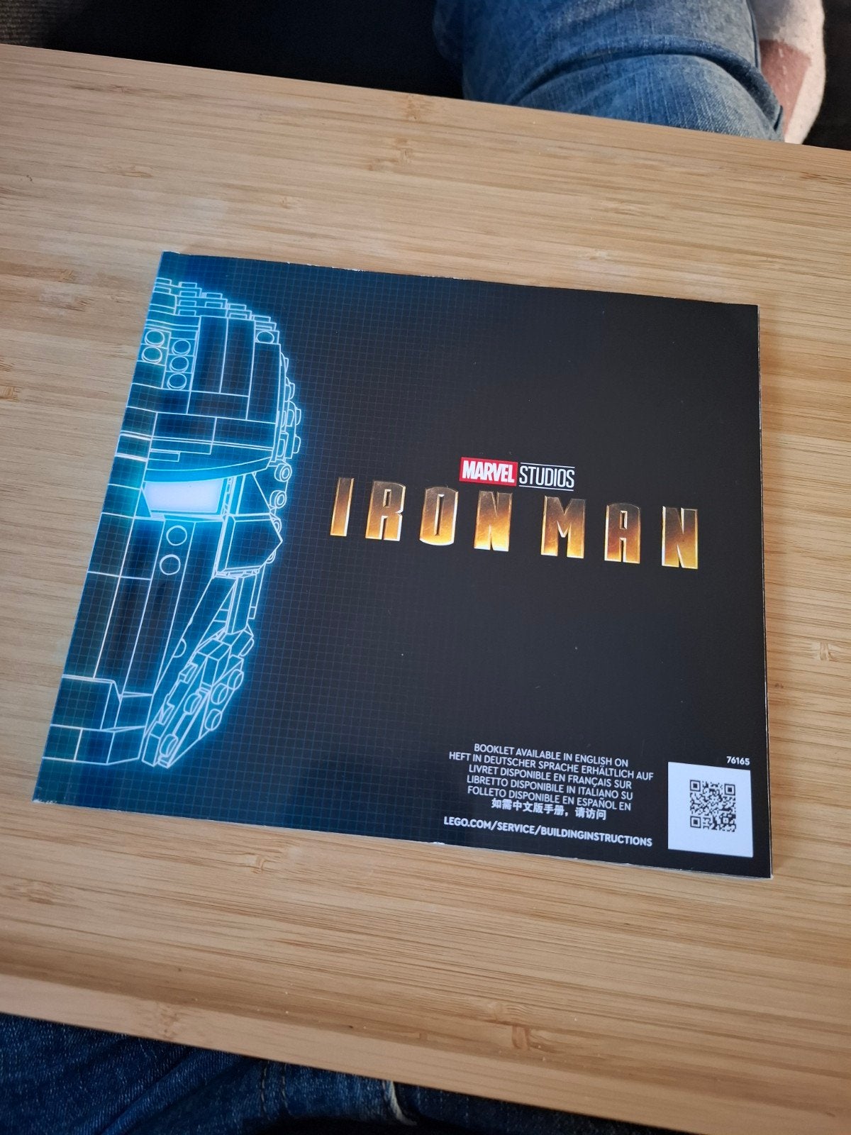 Lego Iron Man Helm 76165, Verzenden, Marvel, Lego, Compleet