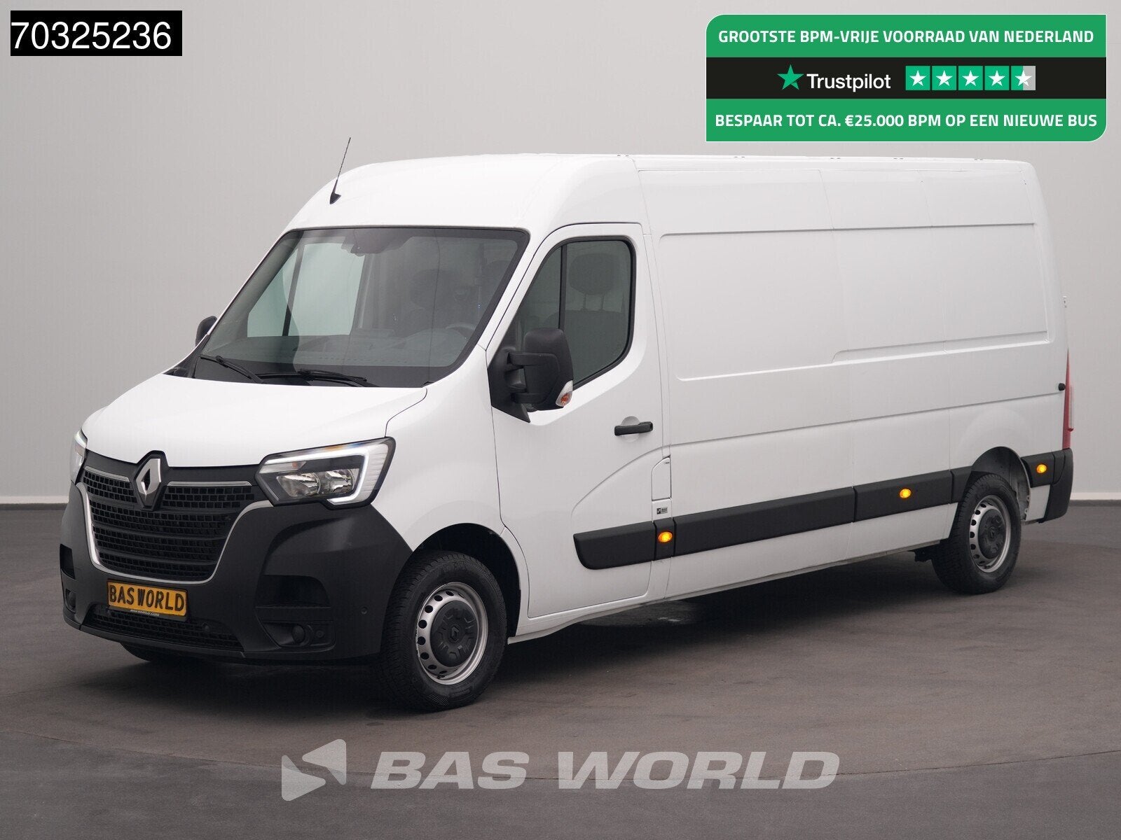 Renault Master 135PK L3H2 LED Airco Cruise Parkeersensoren v, Gebruikt, Euro 6, 4 cilinders, Renault