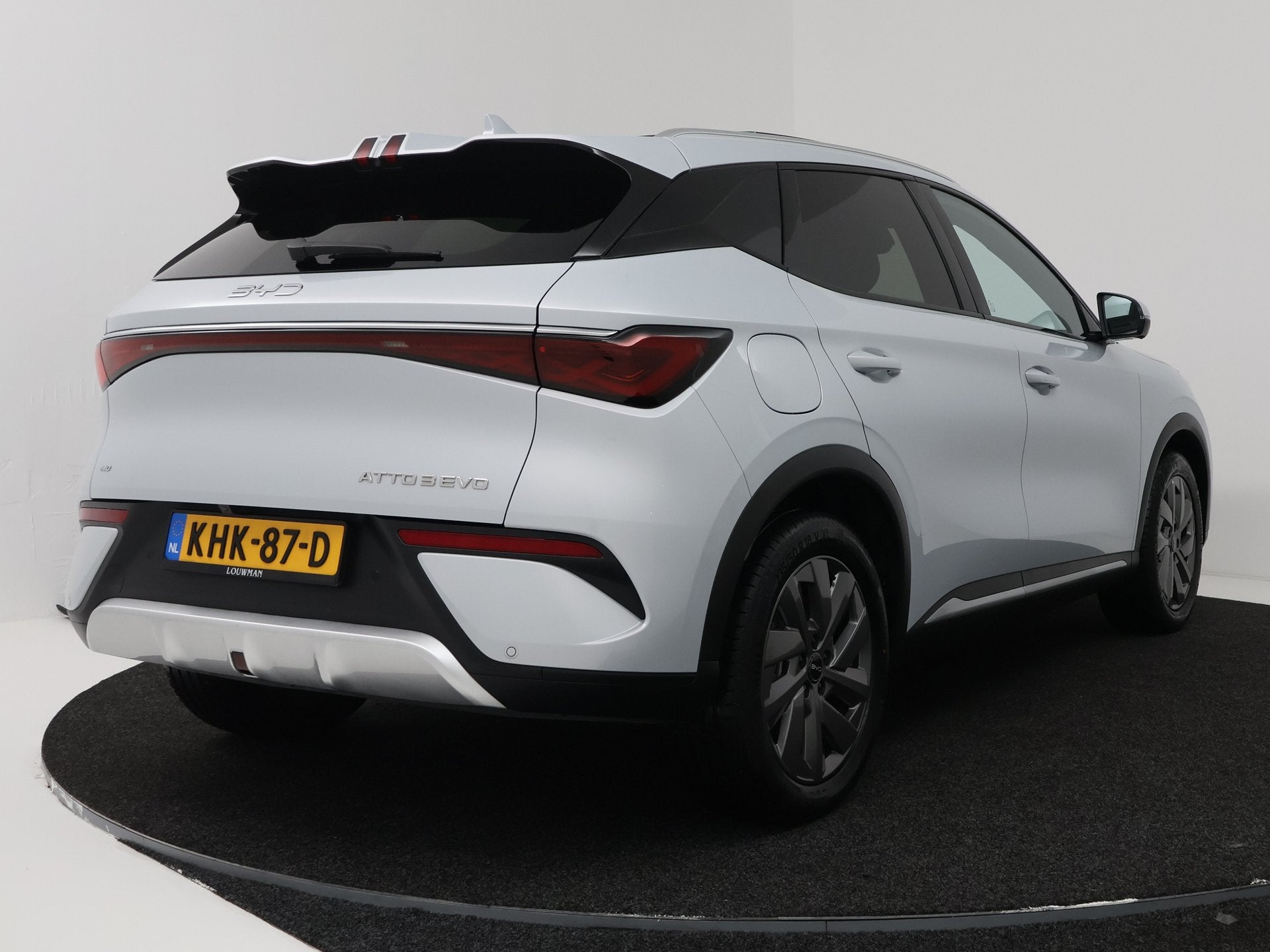 BYD Atto 3 EVO Excellence AWD 74.8 kWh | Origineel NL! | NAP, Auto's, Automaat, 12 maanden, Zwart, Wit