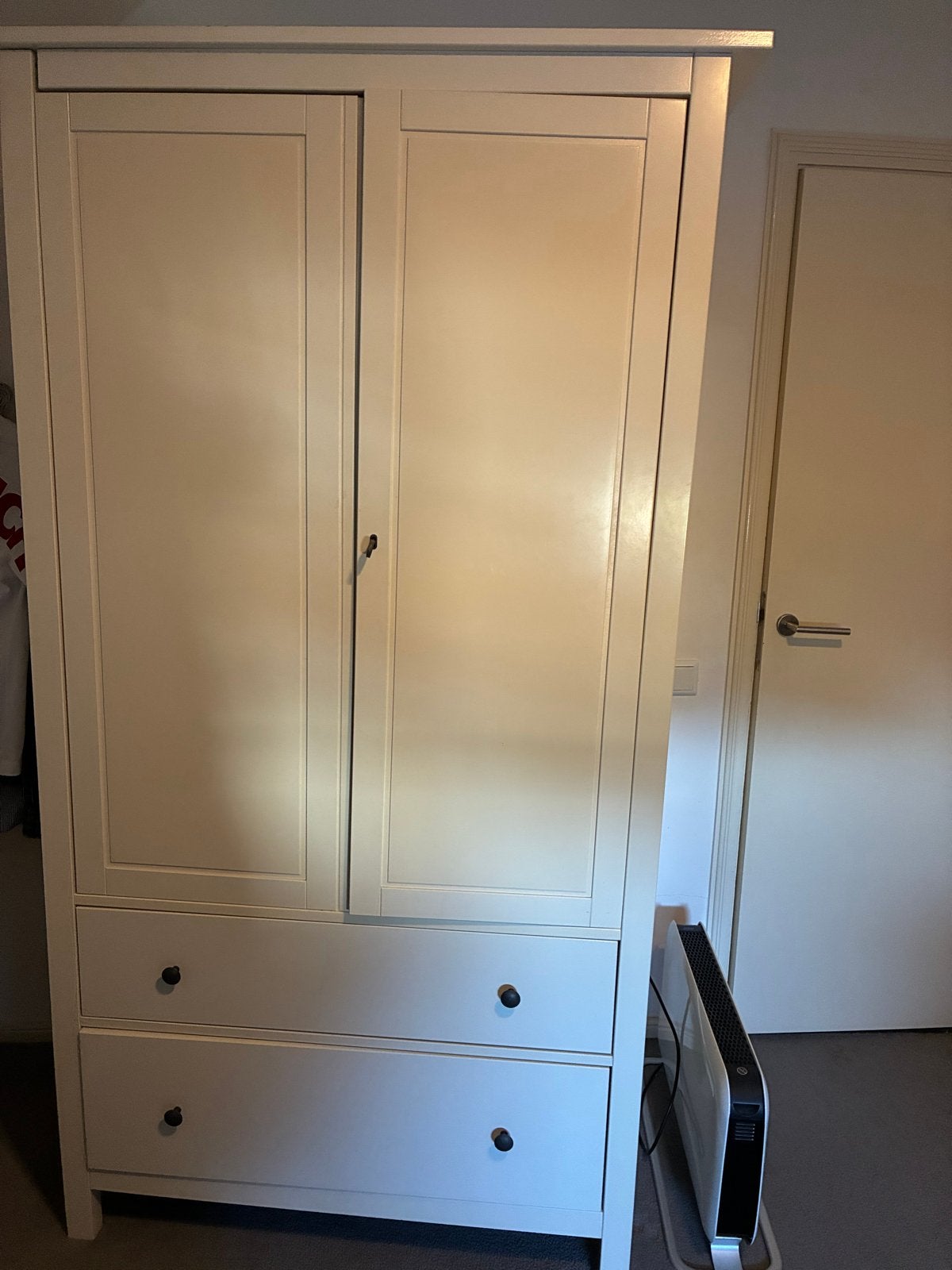 IKEA Kledingkast met 2 laden en hangruimte, Ophalen, Gebruikt, 50 tot 100 cm, Met lade(s)