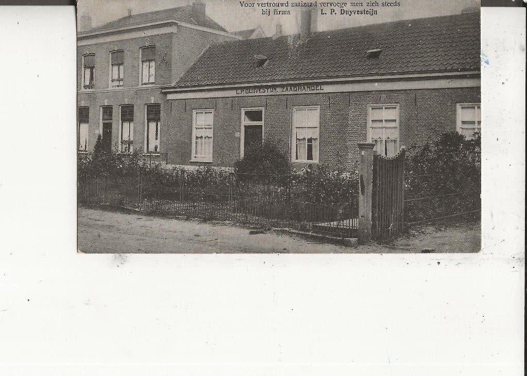Loosduinen Zaadhandel LP Duyvenstein 22-10-1918, Ophalen of Verzenden, Voor 1920, Gelopen, Zeeland
