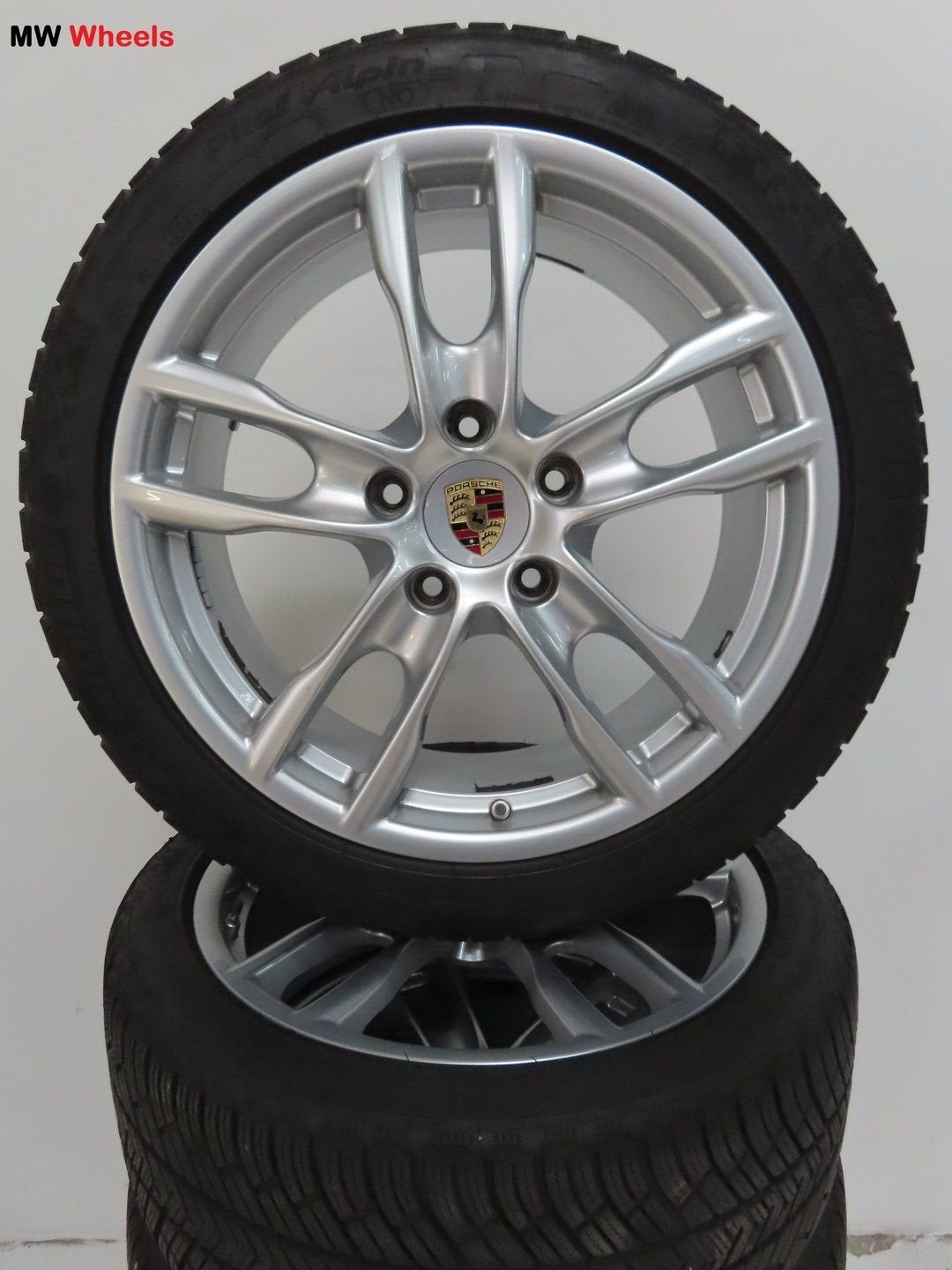 Porsche 19 inch velgen Boxster 981 en Cayman winterbanden, 19 inch, Gebruikt, -, 265 mm