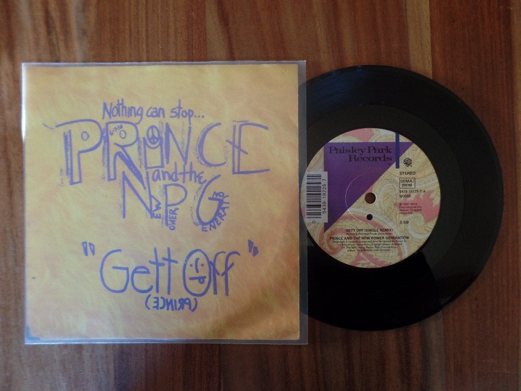 single Prince - Gett Off, Ophalen of Verzenden, Gebruikt, 7 inch, Pop
