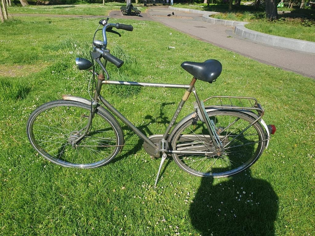 DELTA Heren fiets, Ophalen