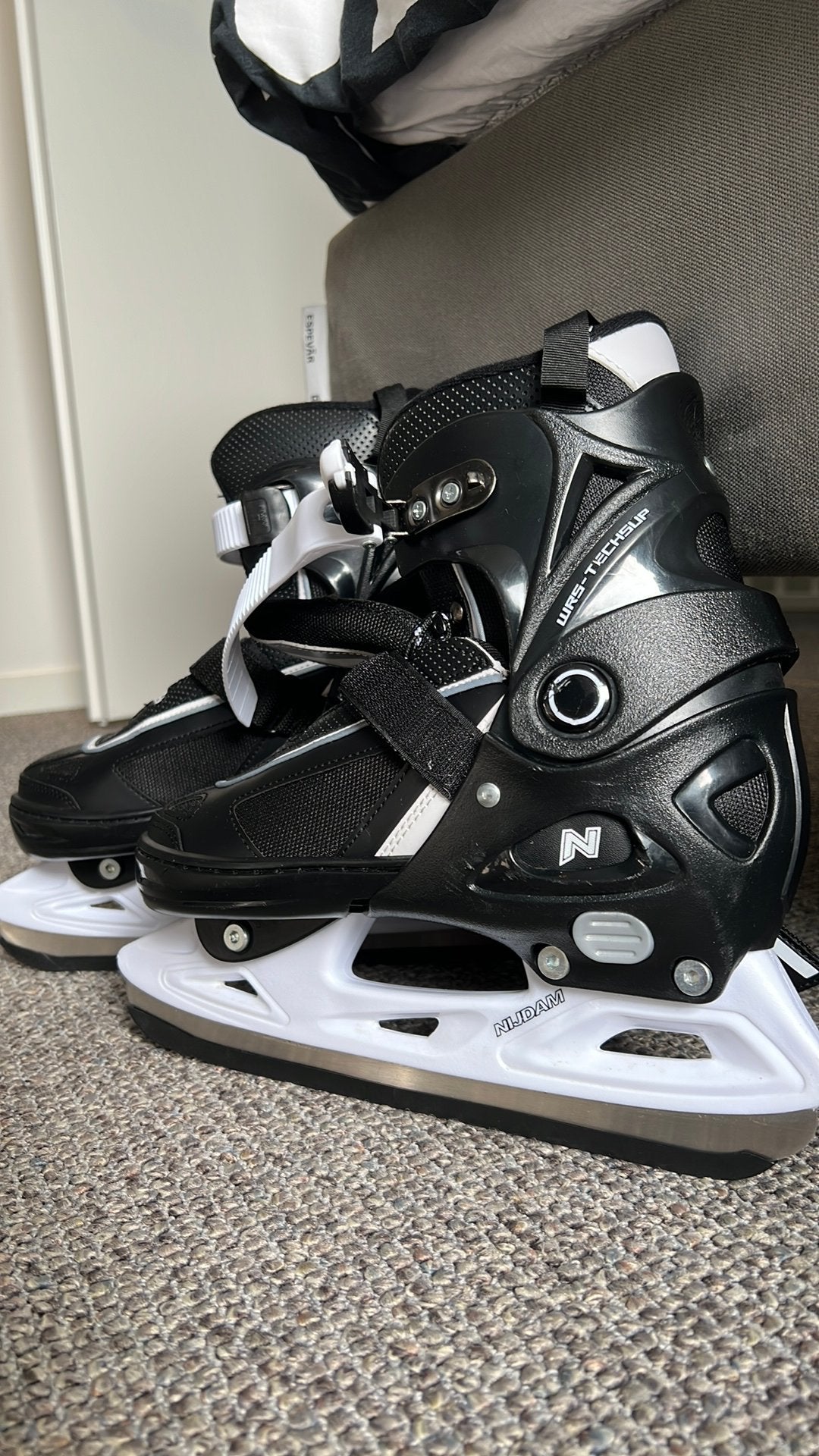 Verstelbare schaatsen, Sport en Fitness, Ophalen, Zo goed als nieuw, Schaatsen
