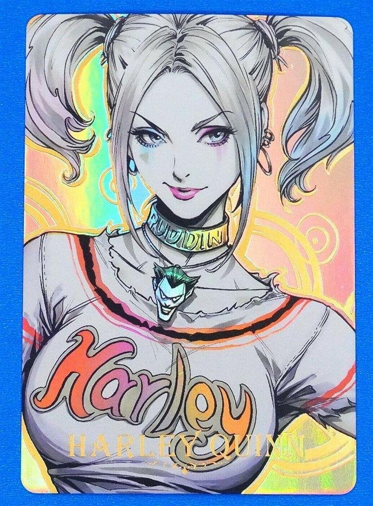 DC Suicide Squad Harley Quinn Foil Holo Card, Verzenden, Kuifje, Nieuw, Beeldje of Figuurtje
