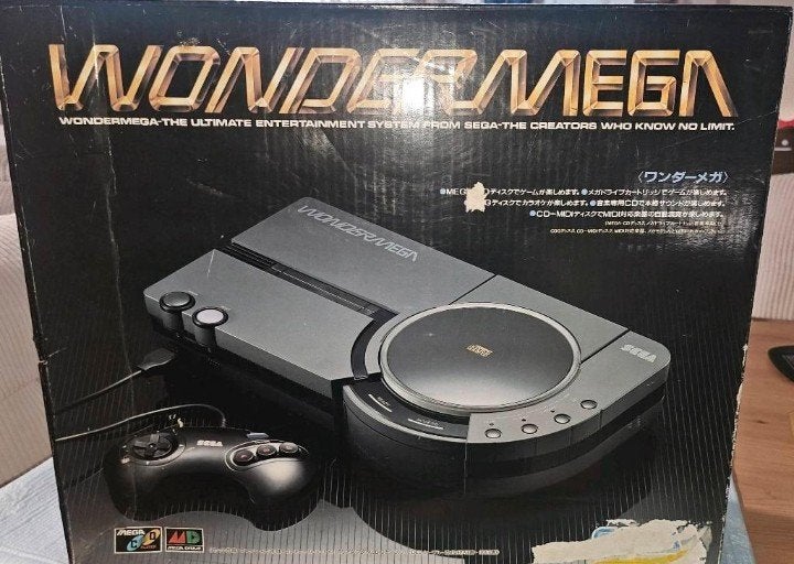 Sega Wondermega Console met controllers en games, Ophalen of Verzenden