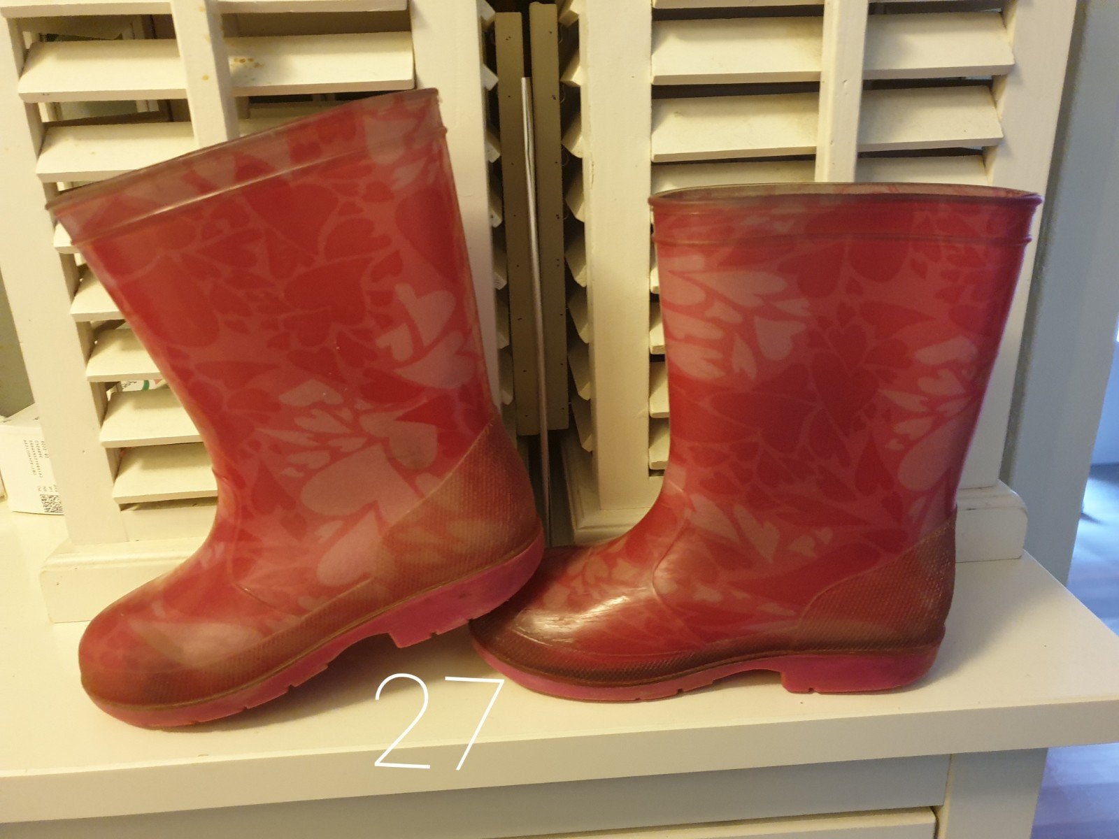 Leuke roze regenlaarzen maat 27 voor maar een tientje! zara, Ophalen of Verzenden, Gebruikt, Meisje