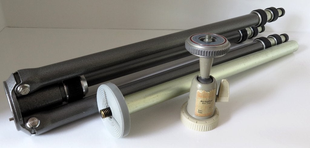 Gitzo Gilux Weekend statief met Linhof balhoofd; licht; goed, Verzenden, Driepoot, Zo goed als nieuw, Minder dan 150 cm