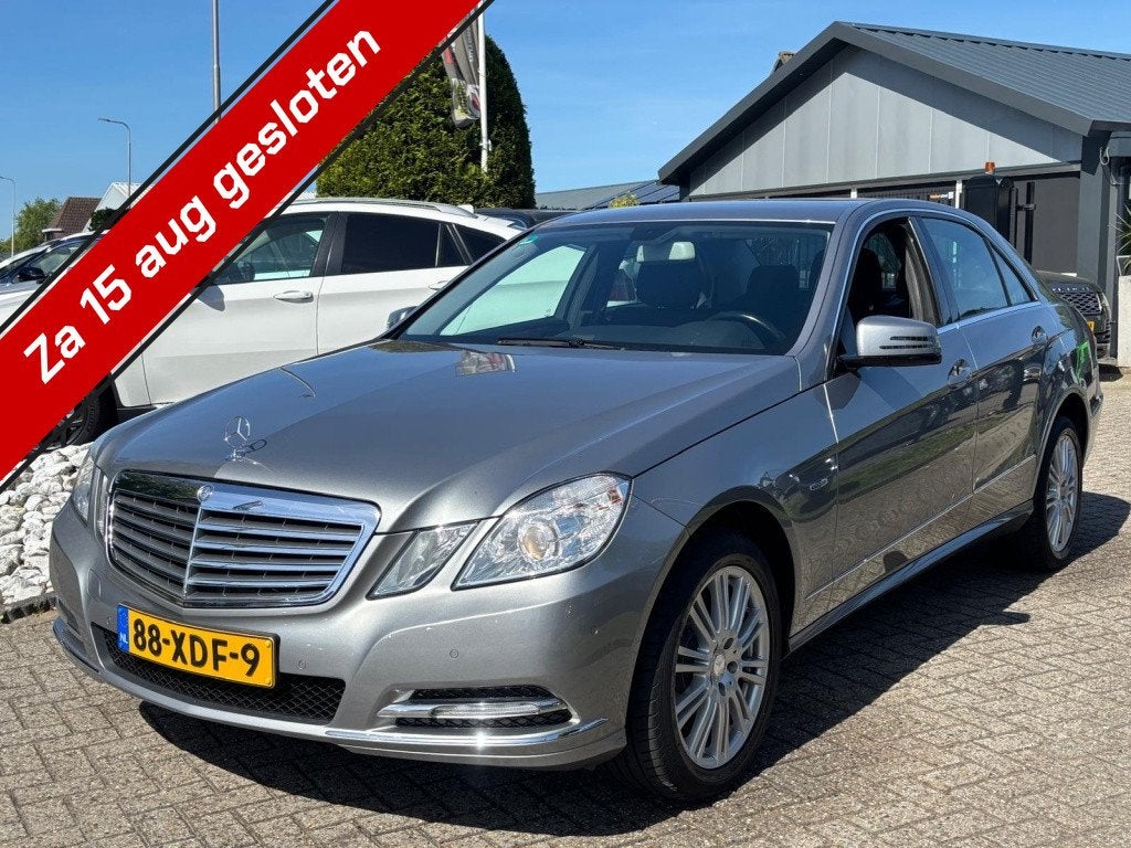 Mercedes-Benz E-Klasse 200 CDI Aut 2012 Dealerauto 1E Eigena, Auto's, Mercedes-Benz, Automaat, Euro 5, 136 pk, Gebruikt