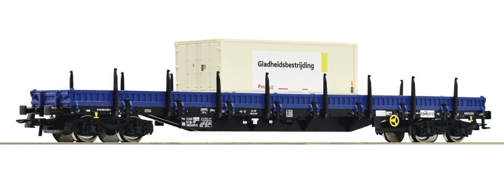 Roco 77686: rongenwagen Regs van prorail, Gelijkstroom, Ophalen of Verzenden, Roco, Nieuw