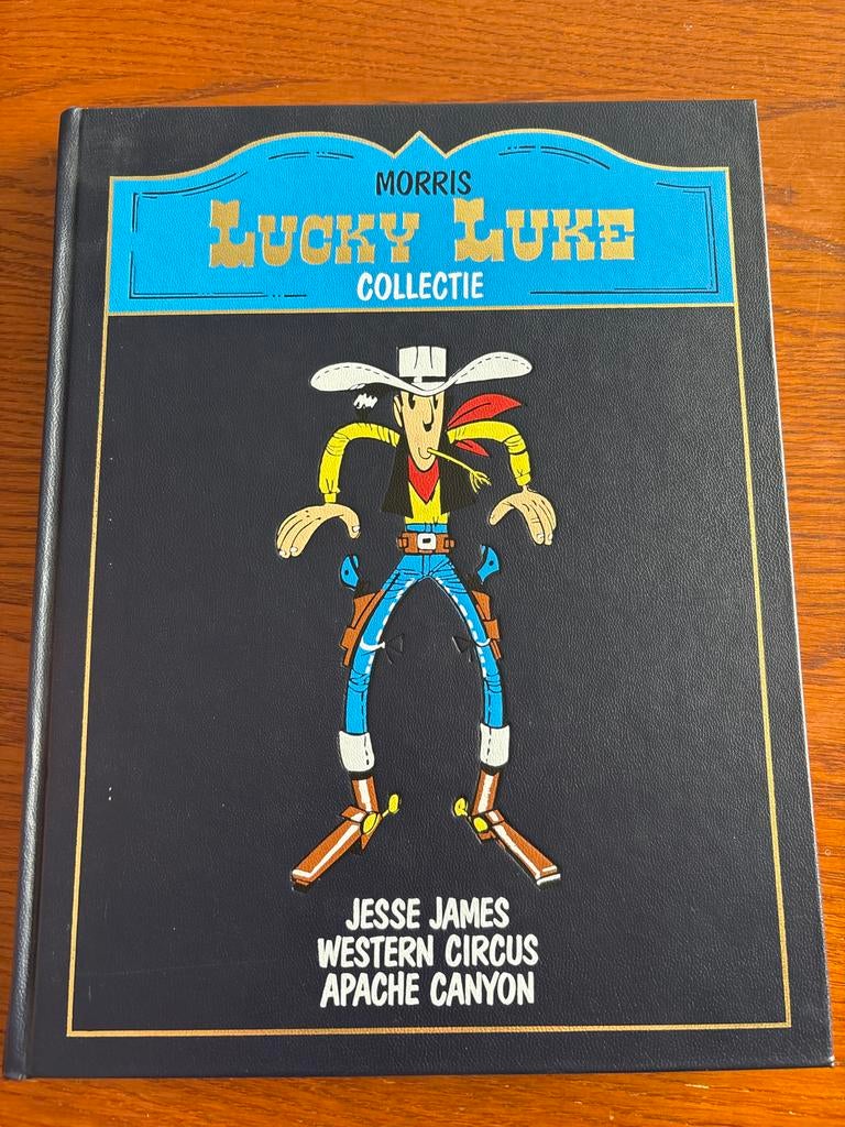 Lucky Luke Collectie: Jesse James, Western Circus, Apache Ca, Eén stripboek, Ophalen of Verzenden, Nieuw