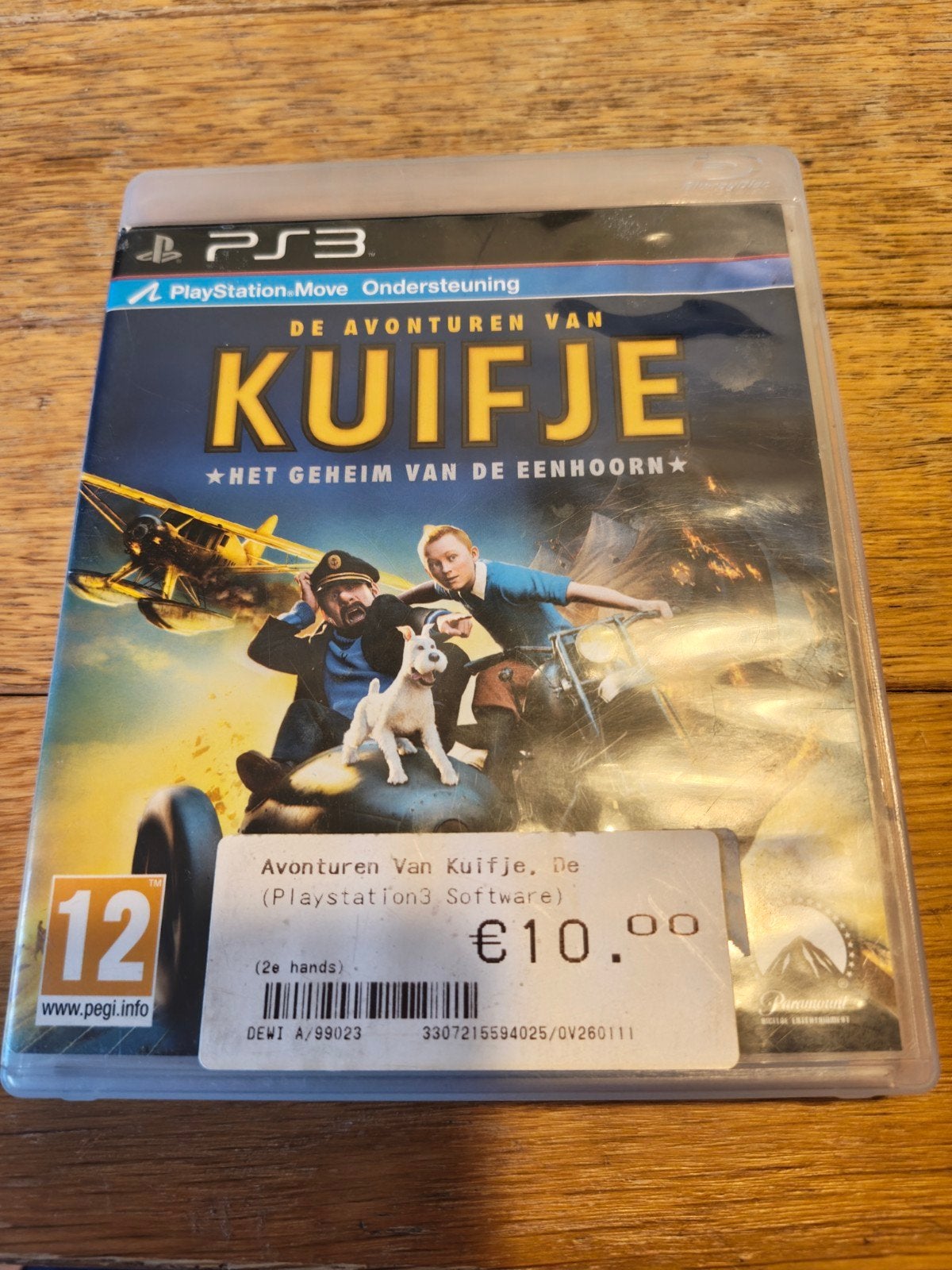 De Avonturen van Kuifje: Het Geheim van de Eenhoorn PS3, Ophalen of Verzenden