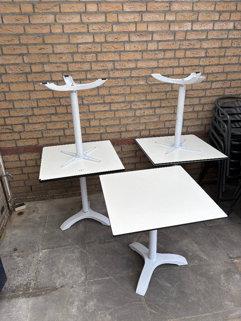 De Arend horeca tafel 5 stuks, Ophalen, Zo goed als nieuw, Rechthoekig, Kunststof