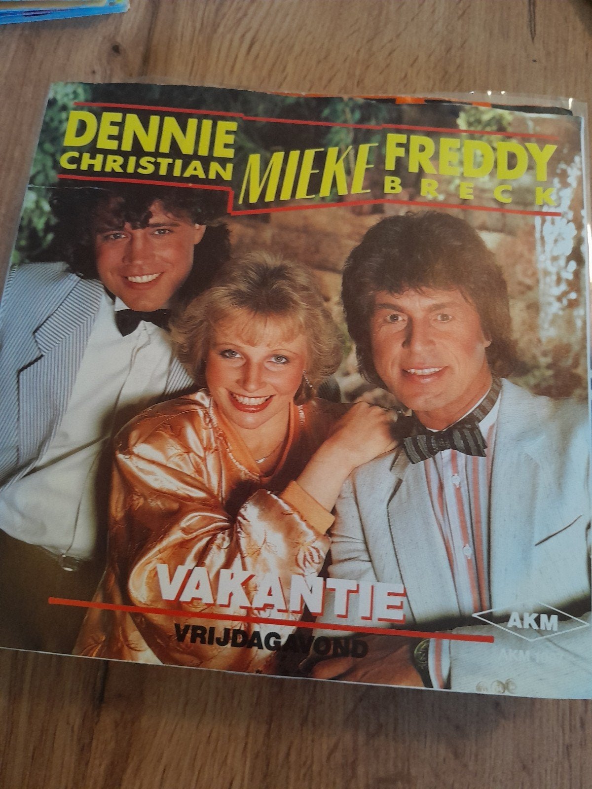 Dennie christian 7inch vakantie, Ophalen of Verzenden, Zo goed als nieuw, Nederlandstalig