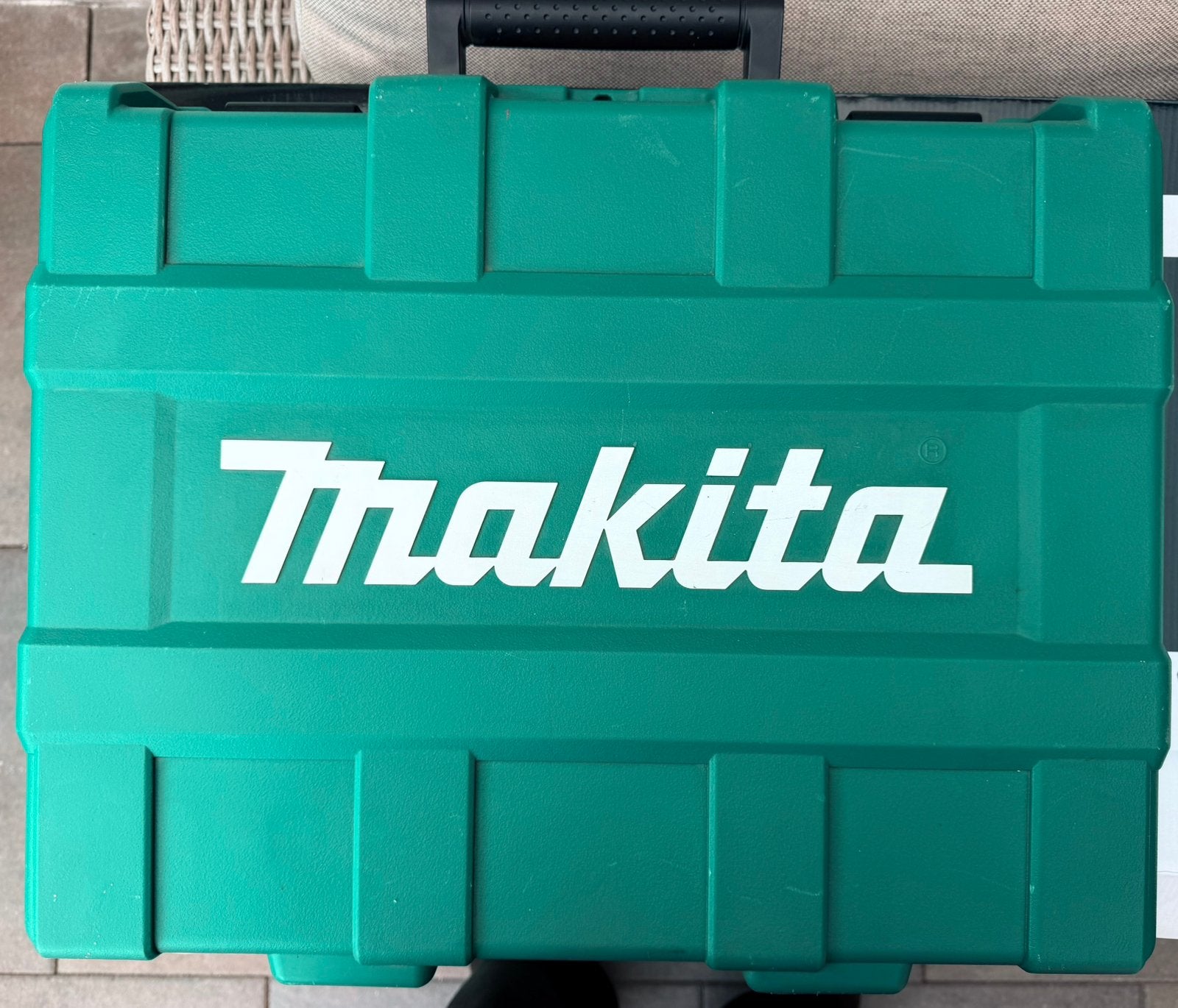 Makita DCG180 kitspuit koffer + accessoires – zonder machine
