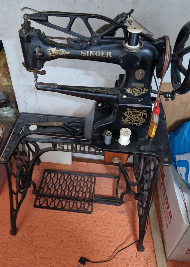 Singer Schoenmakers Naaimachine - Perfecte Staat, Antiek en Kunst, Antiek | Naaimachines, Ophalen
