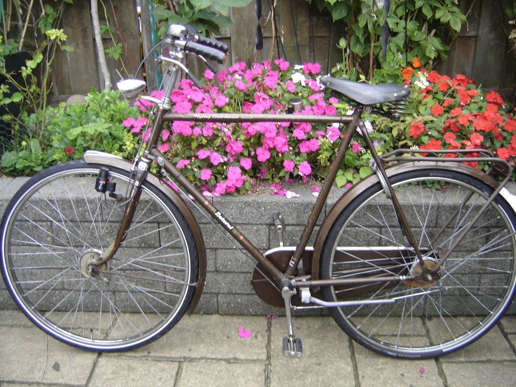 jaren 70 heren fiets met trommel remmen, Ophalen, Gebruikt, Overige merken