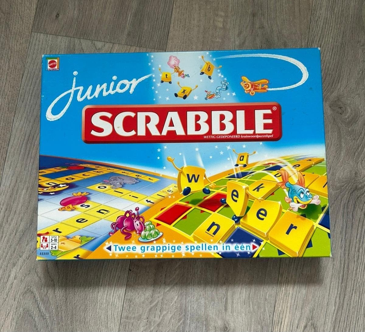Scrabble junior, Ophalen, Gebruikt, Mattel