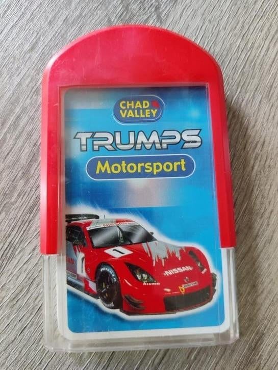 Motorsport Kaarten - Oudere Modellen Trumps, Ophalen of Verzenden, Auto's