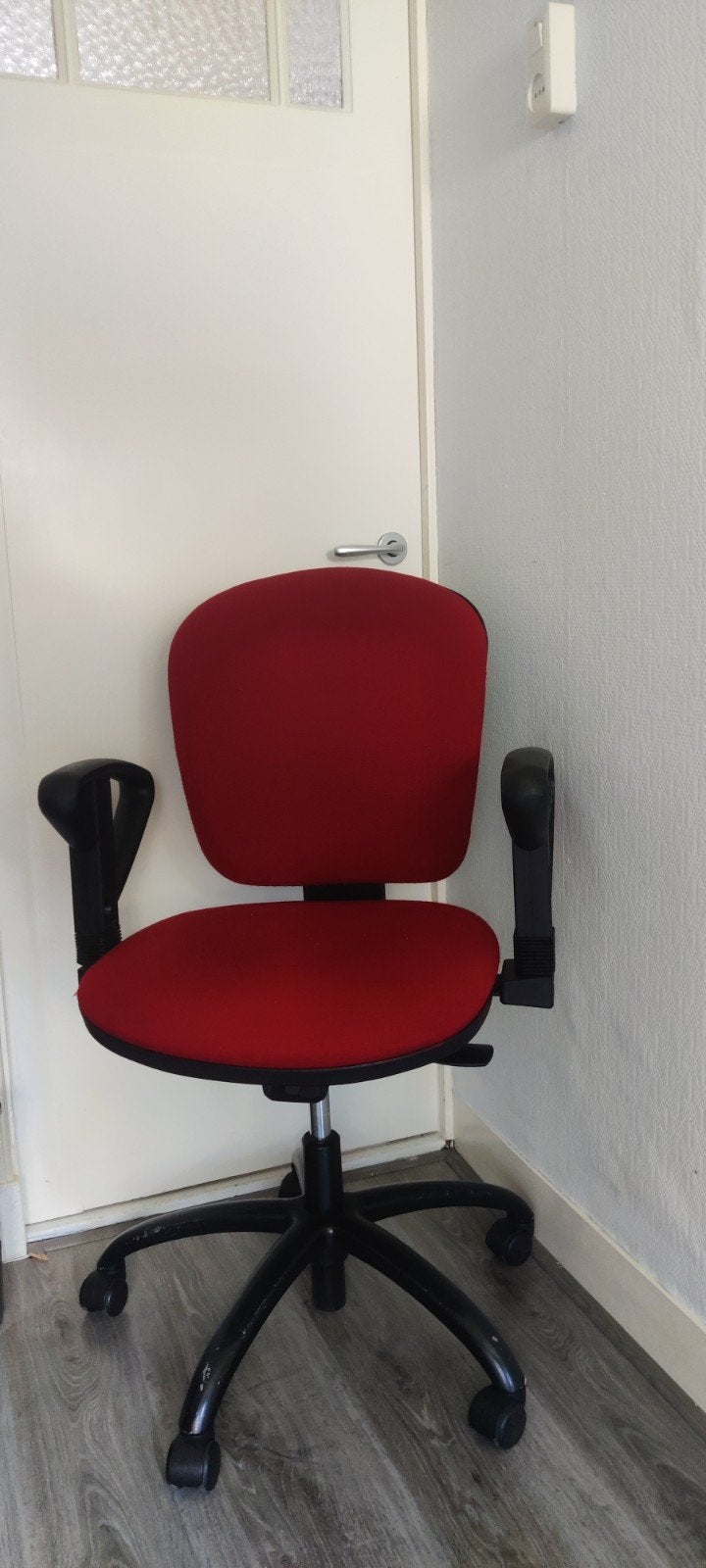 Rode bureaustoel - Gebruikt, Ophalen, Gebruikt, Rood, Bureaustoel