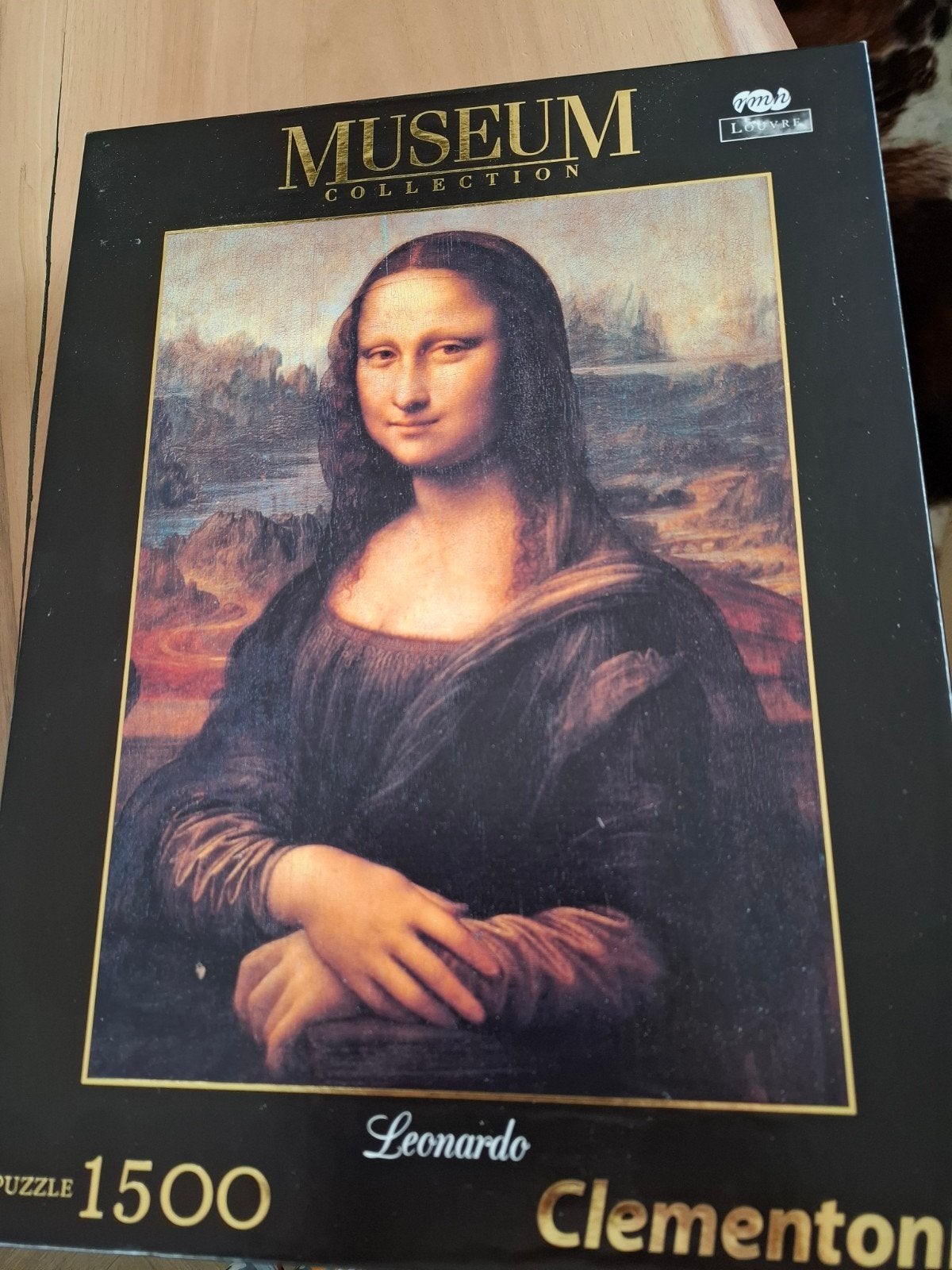 Mona Lisa Legpuzzel 1500 stukjes - Museum Collection, Ophalen, 500 t/m 1500 stukjes, Zo goed als nieuw, Legpuzzel