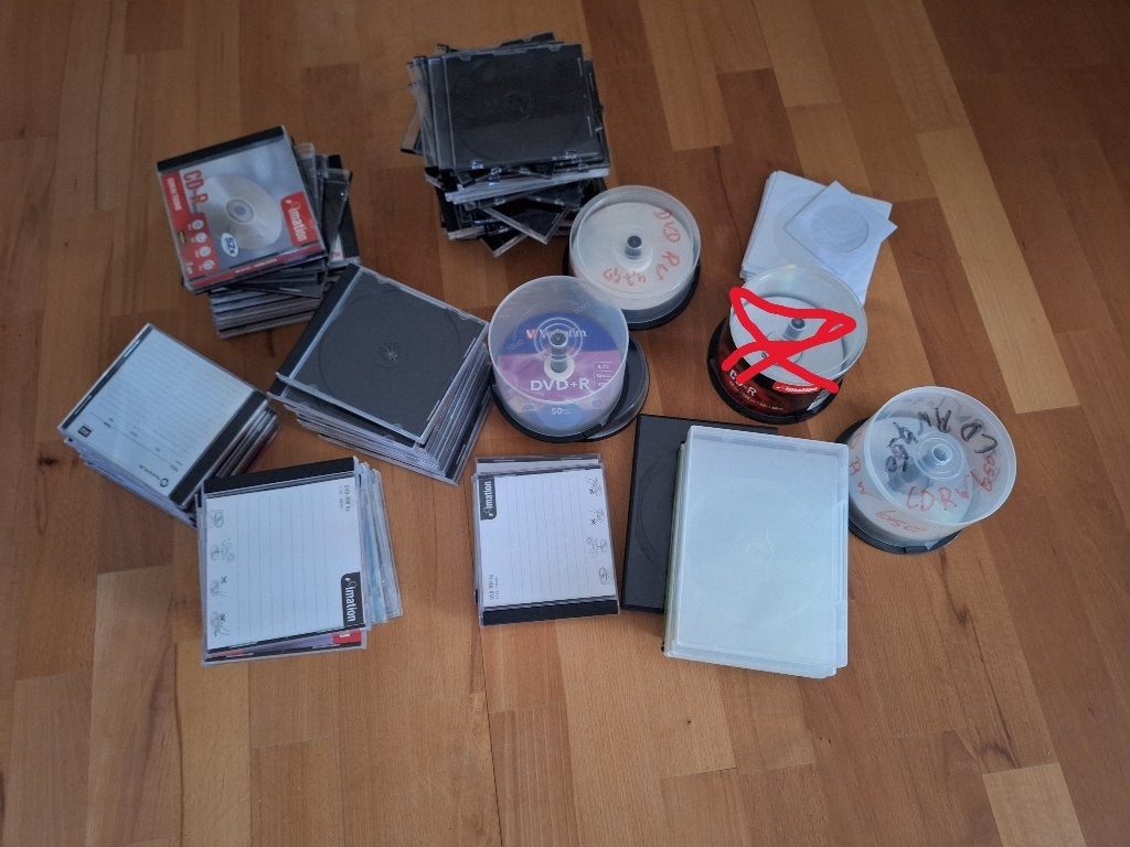 Lege CD's, DVD's en CD en DVD dozen, Ophalen of Verzenden, Nieuw
