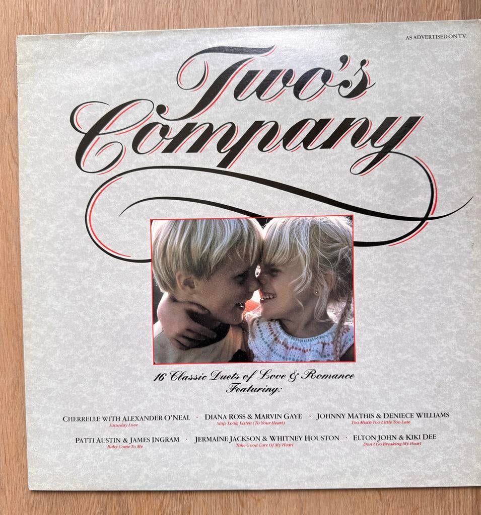 Two's Company - 16 Classic Duets of Love & Romance LP, Ophalen of Verzenden, Gebruikt, 12 inch