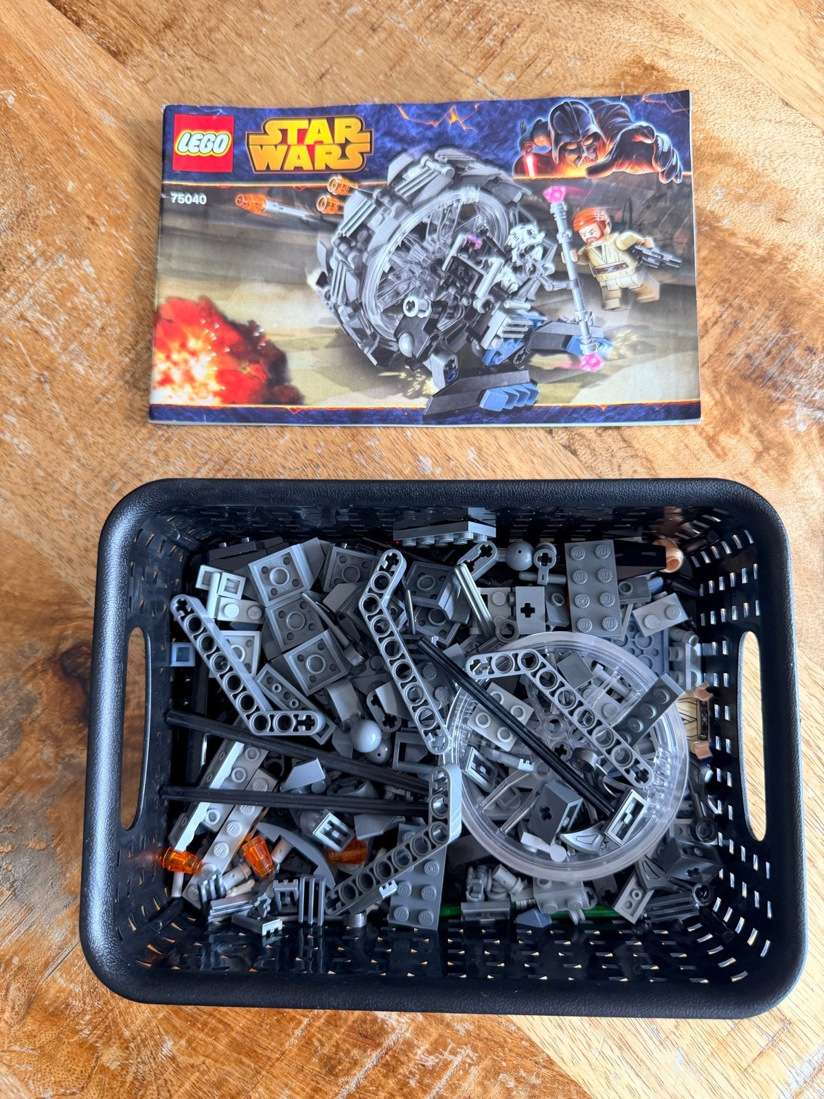 LEGO Star Wars 75040 General Grievous' Wheel Bike, Ophalen, Gebruikt, Star Wars, Lego