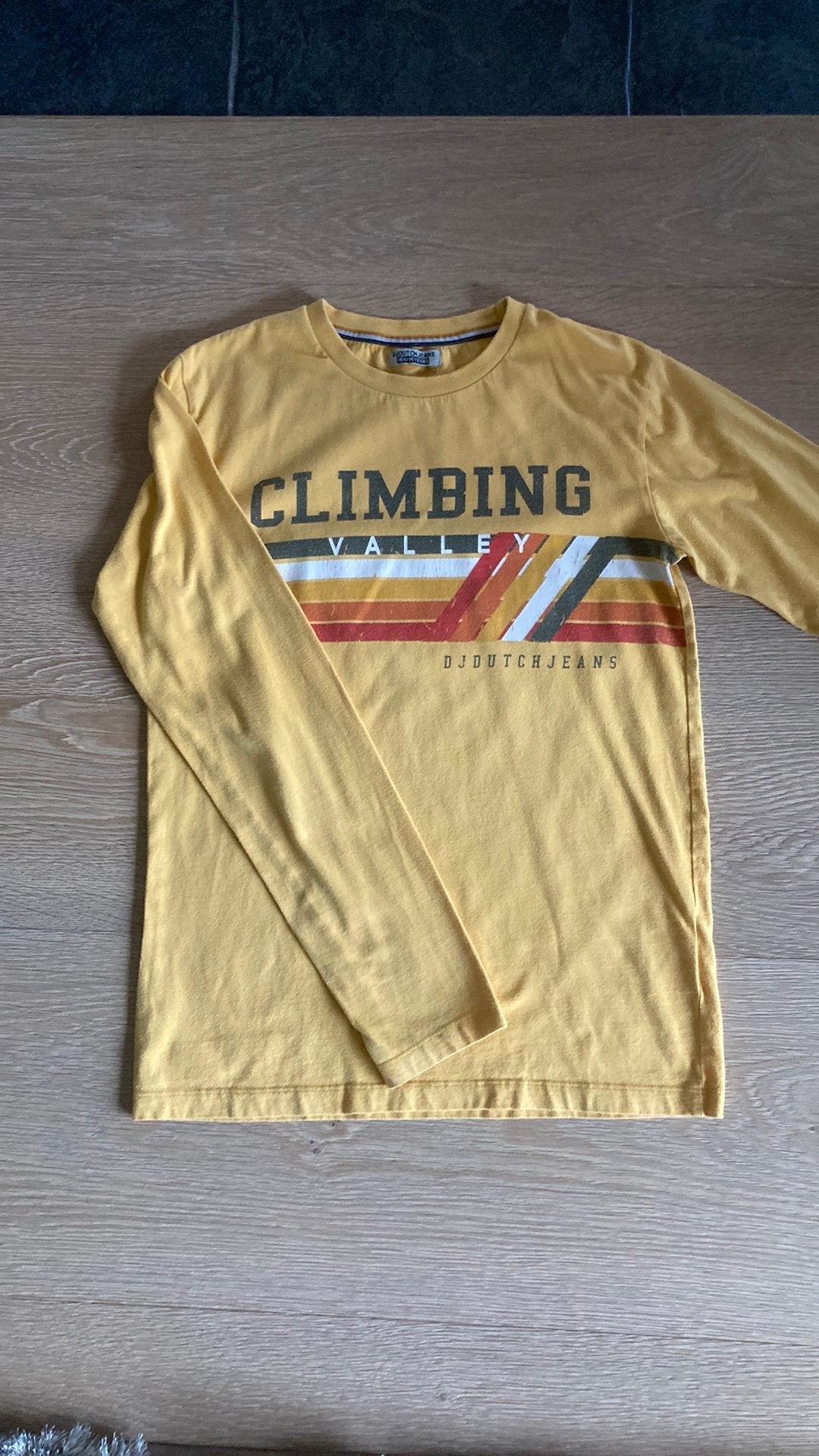 Mooie longsleeve maat 164, Kinderen en Baby's, Kinderkleding | Maat 164, Ophalen of Verzenden, Zo goed als nieuw, Jongen, Shirt of Longsleeve