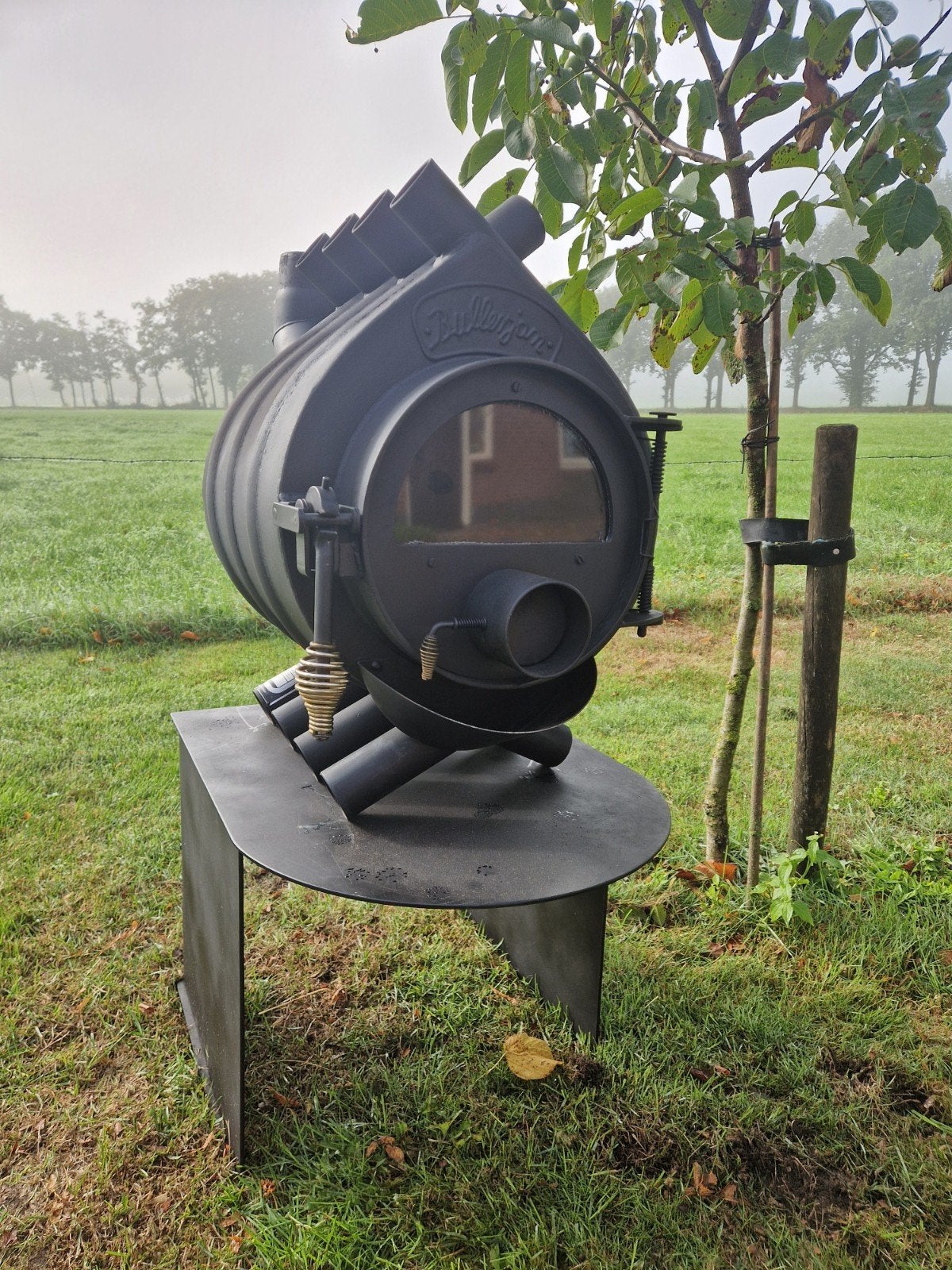 Bullerjan 00 - 6KW Houtkachel, Ophalen, Gebruikt, Houtkachel, Vrijstaand