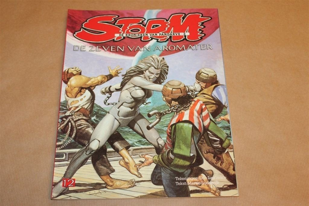 Storm 12 — De Zeven van Aromater [1e Druk 1984], Eén stripboek, Ophalen of Verzenden, Gelezen