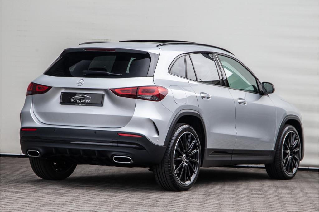 Mercedes-Benz GLA 250 e AMG Line, Pano, Widescreen, Nightpak, 77 km/l, Gebruikt, Zwart, Bedrijf