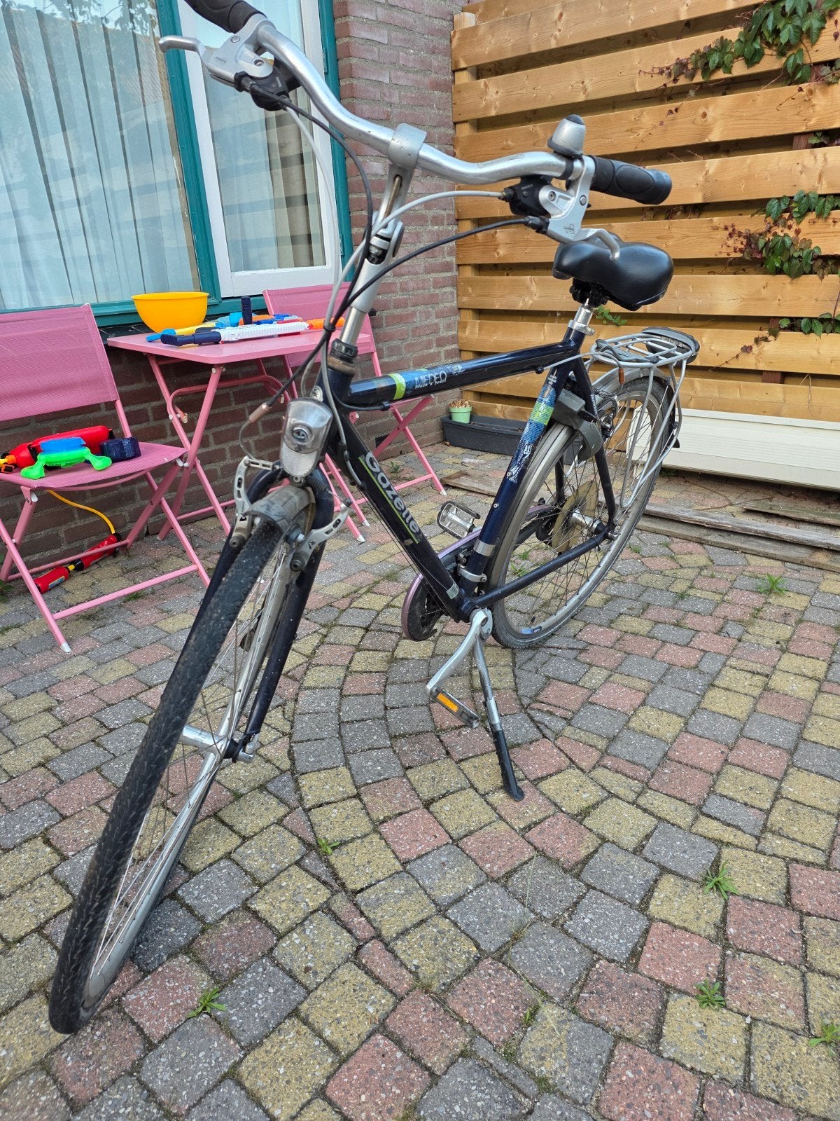 Gazelle Medeo Herenfiets, Ophalen, Velgrem, Versnellingen, Gazelle