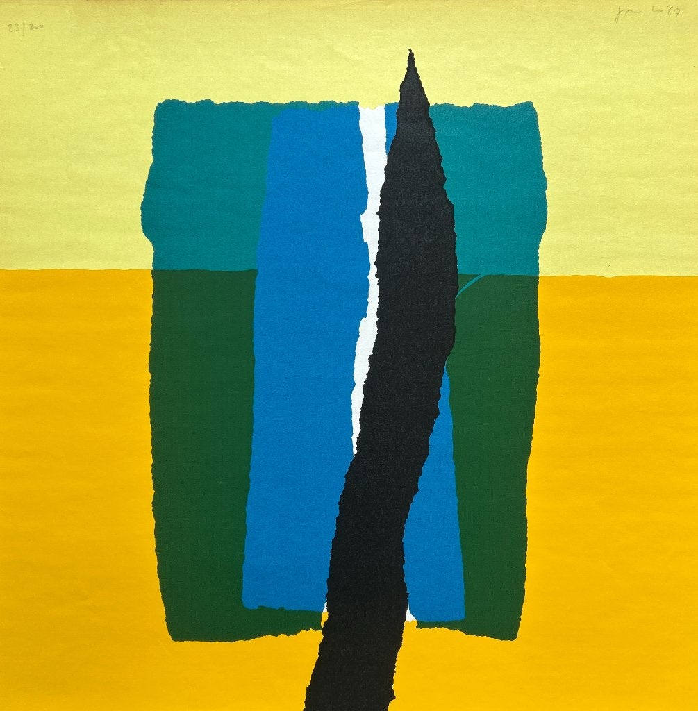 Zeefdruk A. van Pijpen  ZOMEROPRUIMING, Antiek en Kunst, Kunst | Litho's en Zeefdrukken, Gesigneerd, Verzenden, Zeefdruk