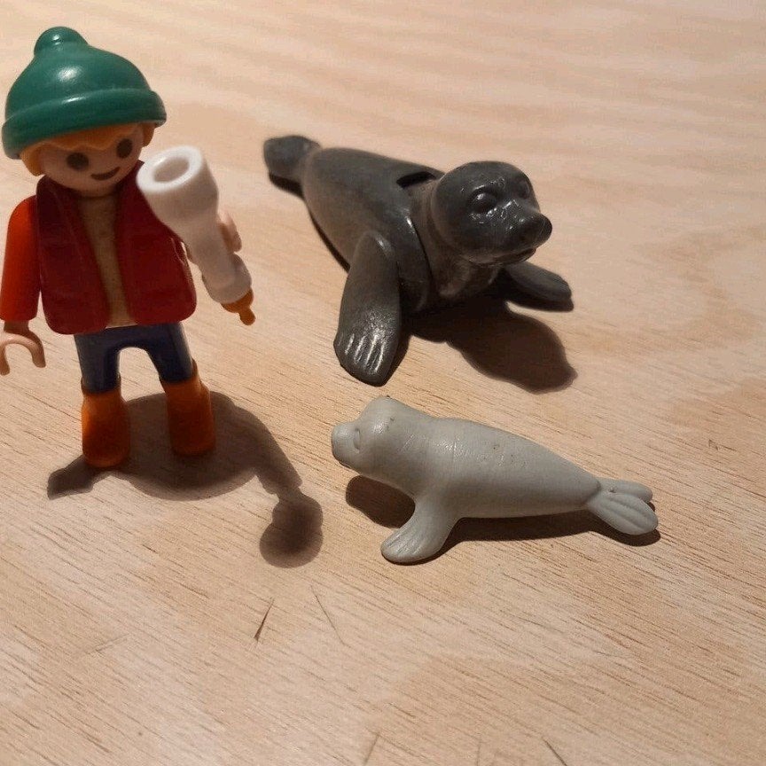Playmobil 4660 jongen met zeehonden, Ophalen of Verzenden