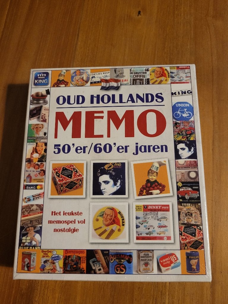 Oud Hollands Memo Spel. 50ér / en 60ér Jaren. Nieuw, Een of twee spelers, Ophalen of Verzenden, Nieuw