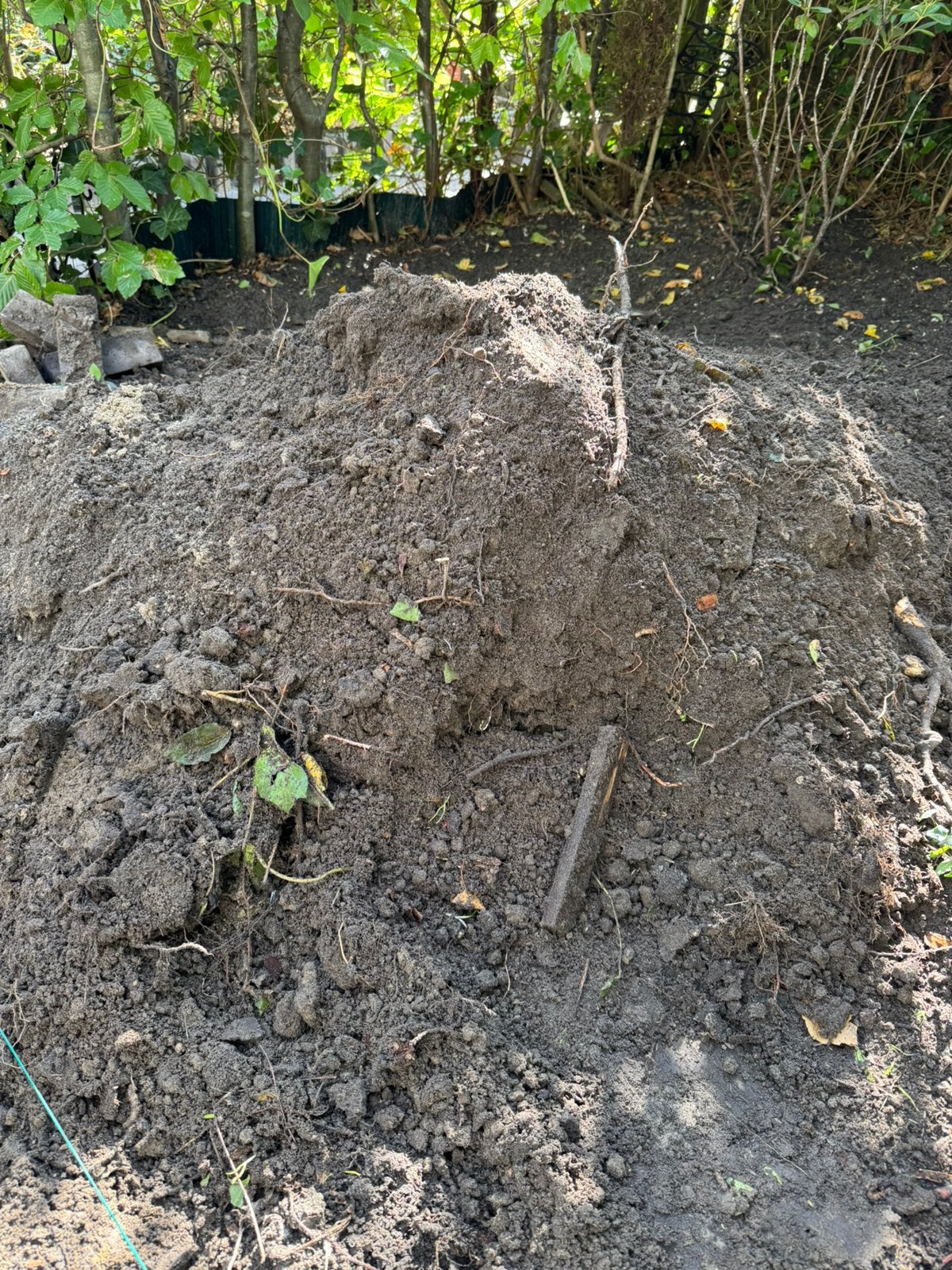 Aarde, Ophalen, Tuinaarde