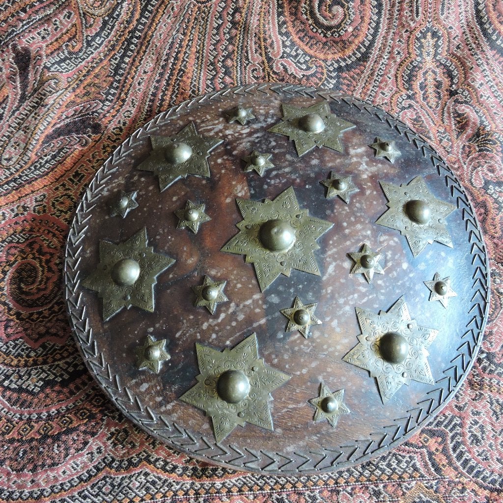 Peurise kajee wapenschild Sumatra Atjeh, Indonesië, Ophalen of Verzenden, 28 cm, Hout