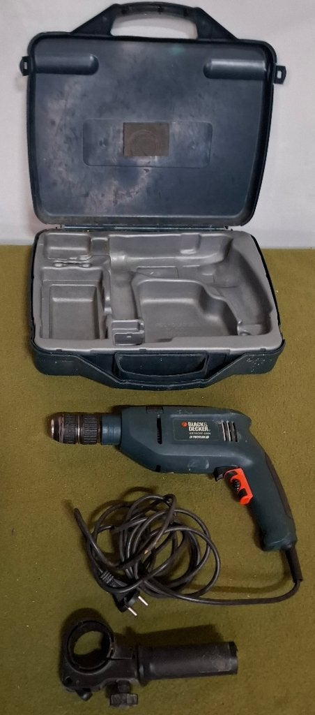 Black & Decker KD574CRE klopboormachine/ hamerboor, Boormachine, Ophalen of Verzenden, Klopboormechanisme, Gebruikt