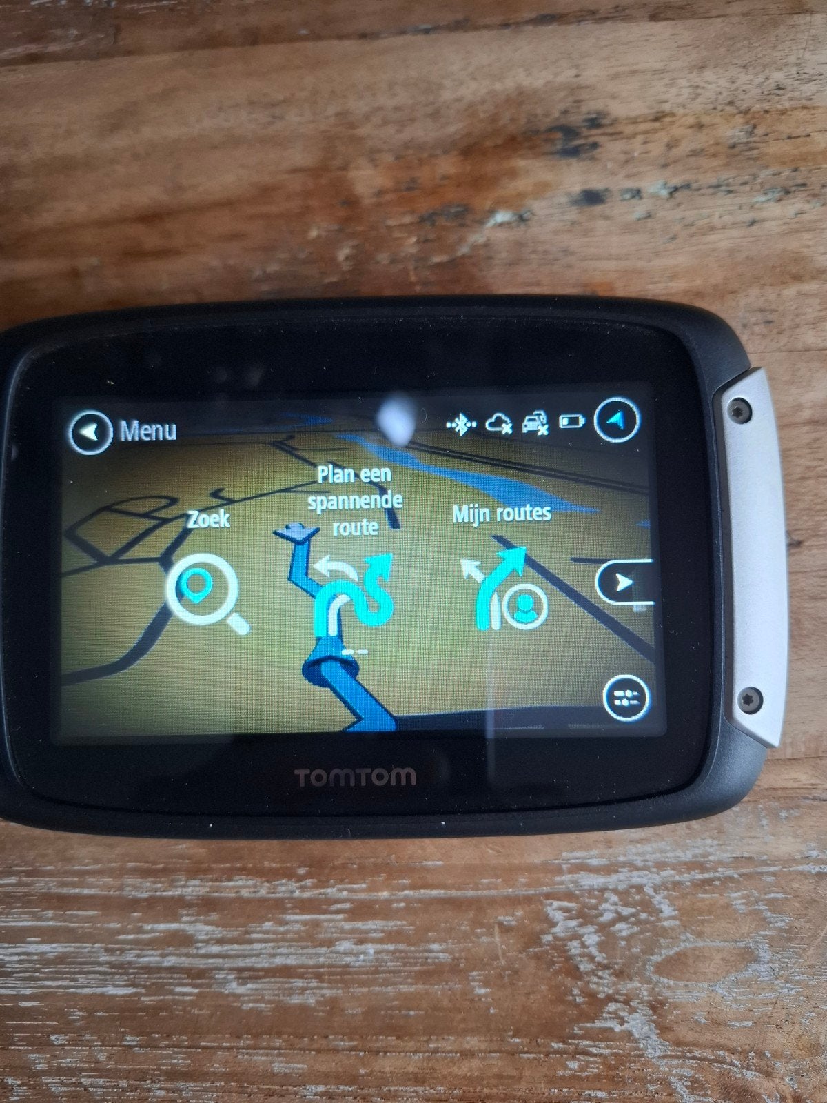 TomTom Rider 410 Great Rides Edition motornavigatie, Ophalen, Gebruikt