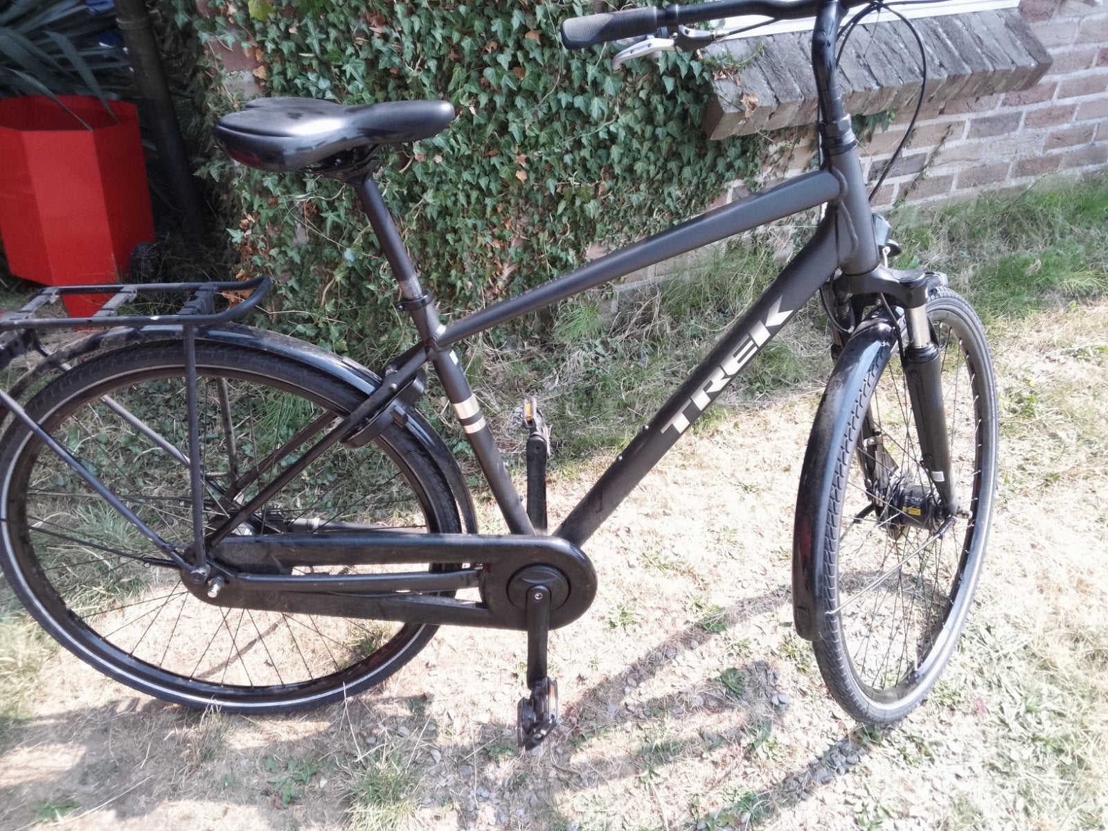 Trek fiets met 7 versnellingen, Fietsen en Brommers, Fietsen | Heren | Herenfietsen, Overige merken, Gebruikt, Versnellingen, Ophalen of Verzenden