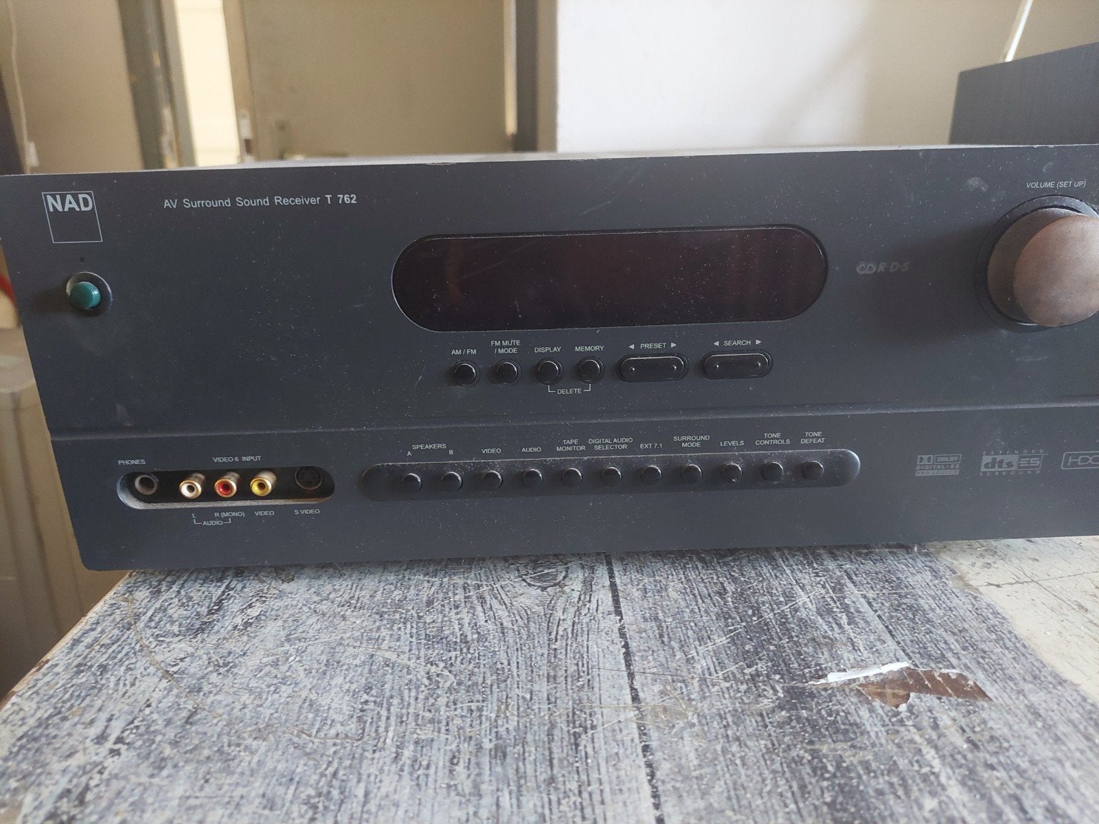 NAD AV Surround Sound Receiver T 762, Overige merken, Ophalen of Verzenden, Niet werkend, 120 watt of meer