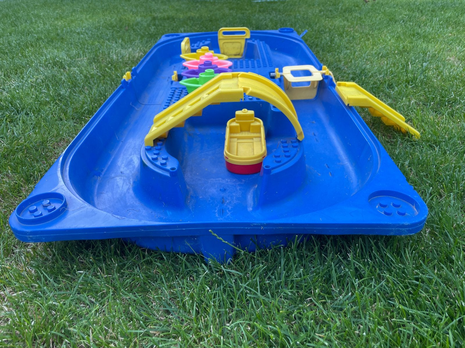Waterbaan met bootjes en accessoires, Ophalen, Gebruikt, Jongen of Meisje