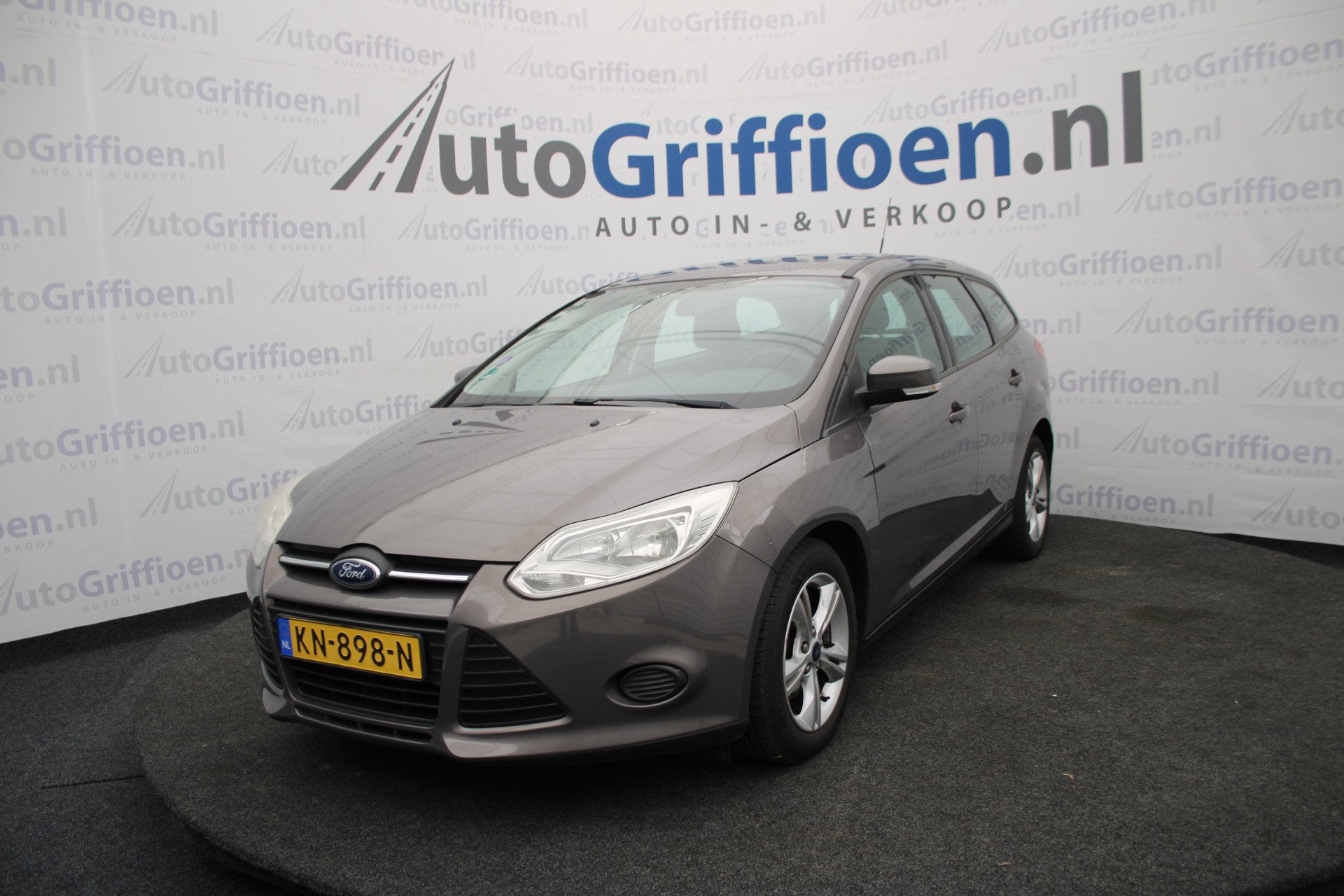 Ford FOCUS Wagon 1.0 EcoBoost Edition nette stationcar met t, Auto's, Euro 5, Gebruikt, Bruin, Handgeschakeld
