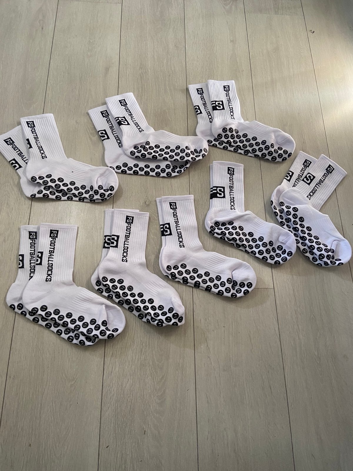 Gripsokken + sokken, Kleding | Heren, Sokken en Kousen, Ophalen of Verzenden, Nieuw, Maat 43 t/m 46, Wit