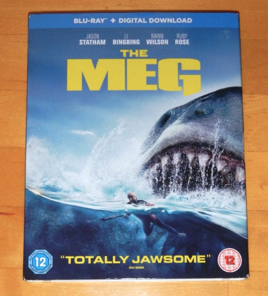 blu ray - The Meg, Verzenden, Gebruikt