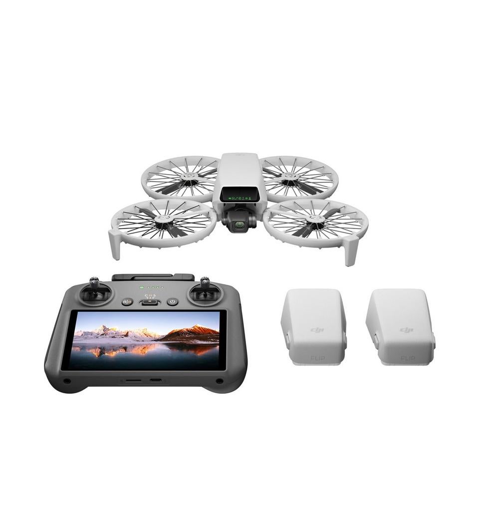 DJI Flip Fly More Combo (DJI RC 2) Drone Grijs, Audio, Tv en Foto, Drones, Dji, Dji, Nieuw, Ophalen of Verzenden