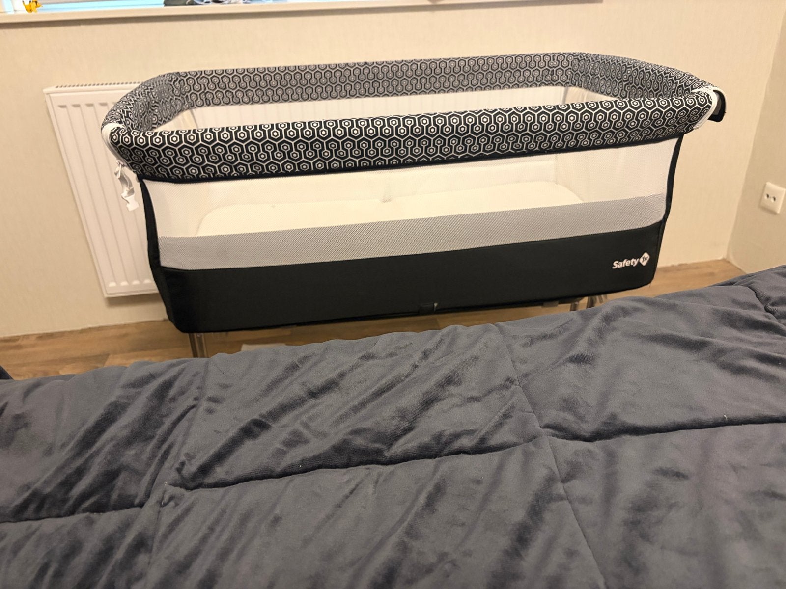Safety 1st Co-sleeper - In hoogte verstelbaar, Ophalen of Verzenden, Zo goed als nieuw, Wieg