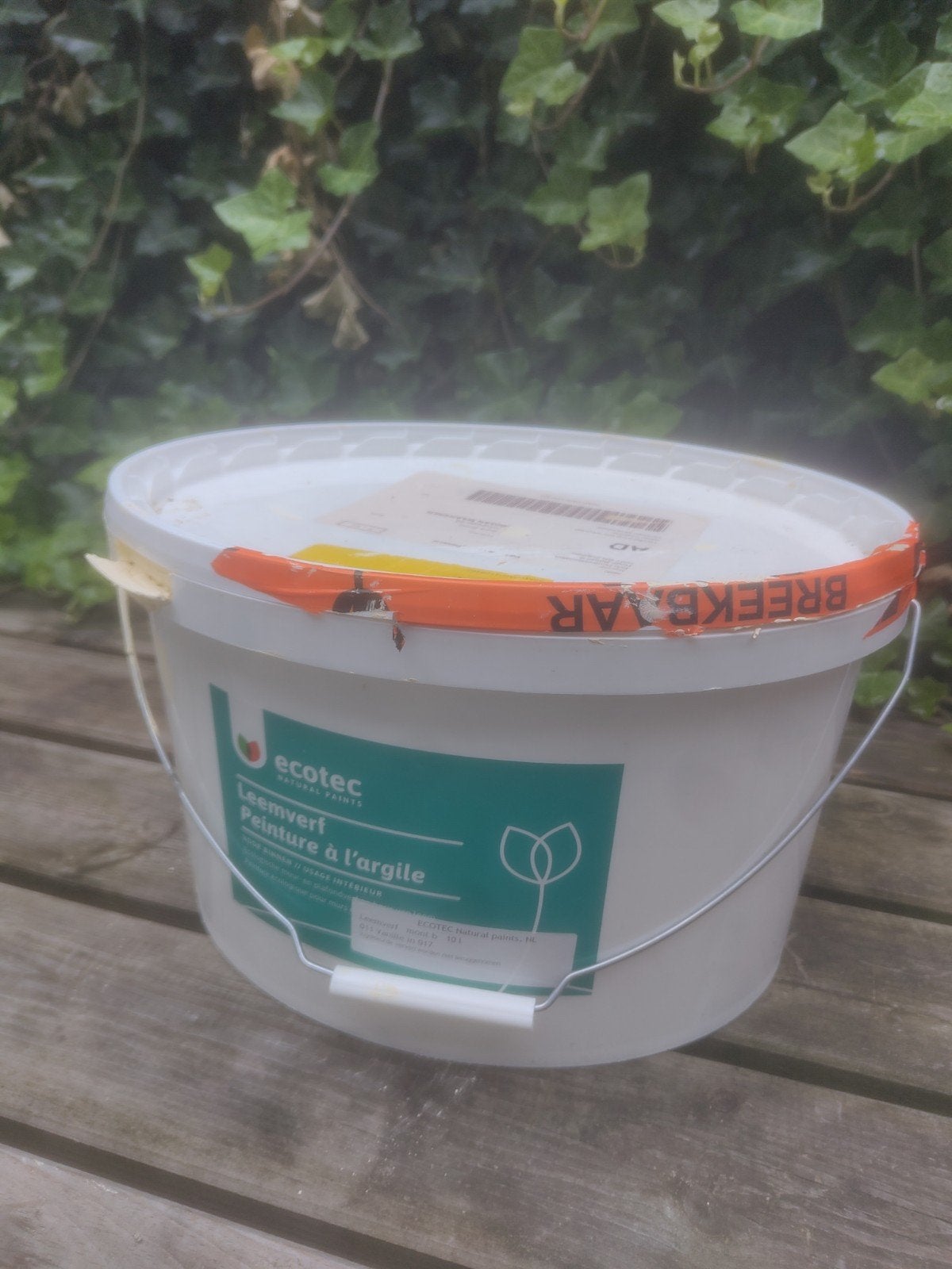 Ecotec Leemverf Vanille 2,5 of 5 liter, Ophalen of Verzenden, Nieuw